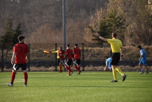 TJ Praga - SK Ďáblice 1-1 (muži, I.A třída) 20.3.2022 (40)