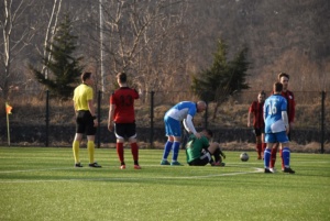 TJ Praga - SK Ďáblice 1-1 (muži, I.A třída) 20.3.2022 (42)